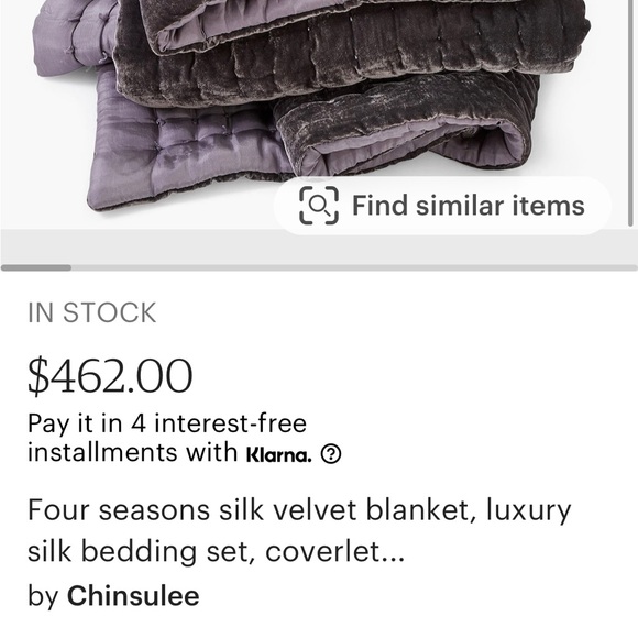 STUNNING SILK VELVET 1 side MULBERRY SILK KING BLANKET ALL SEASONS - Picture 8 of 8